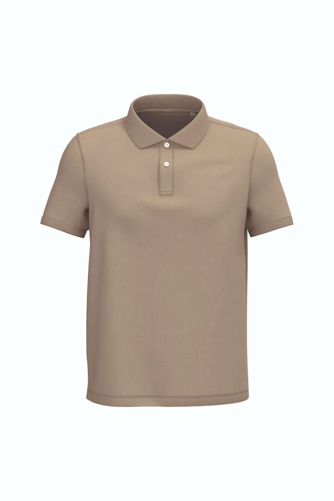 WYATT-POLO MC UNI 2 BOUTONS HOMME