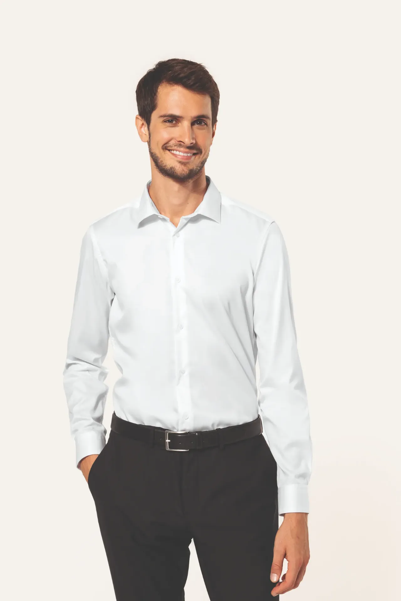 LEXA-CHEMISE ML COL CLASSIQUE HOMME