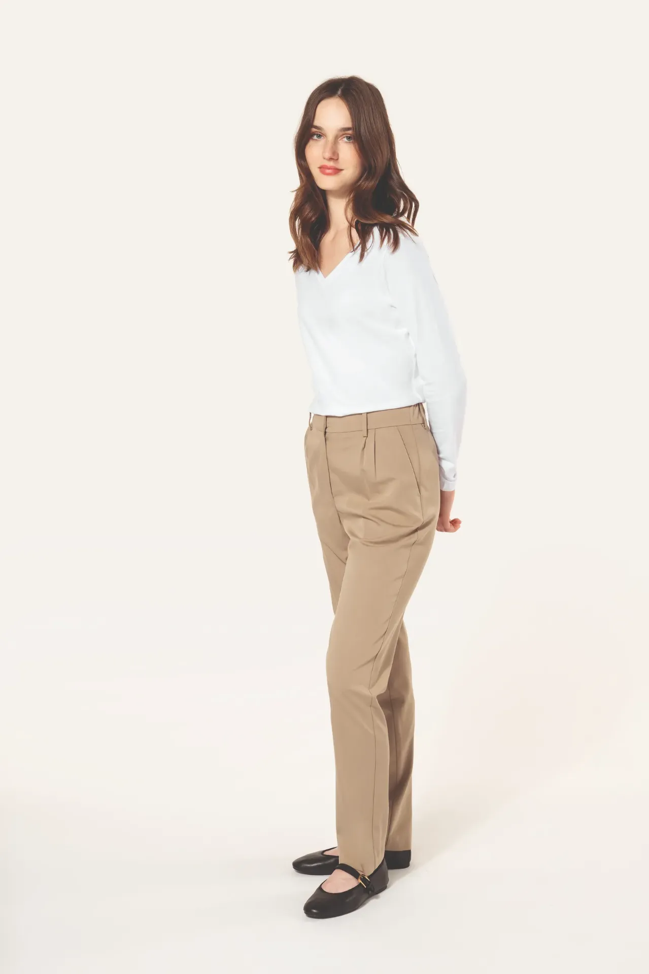 RADAR-PANTALON CHINO FEMME