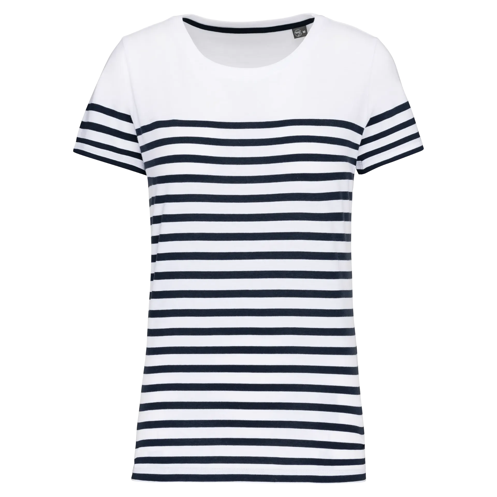 MARINA-TEE-SHIRT MC MARINIERE FEMME
