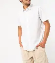 RALI-CHEMISE MC COL CLASSIQUE HOMME BLANC