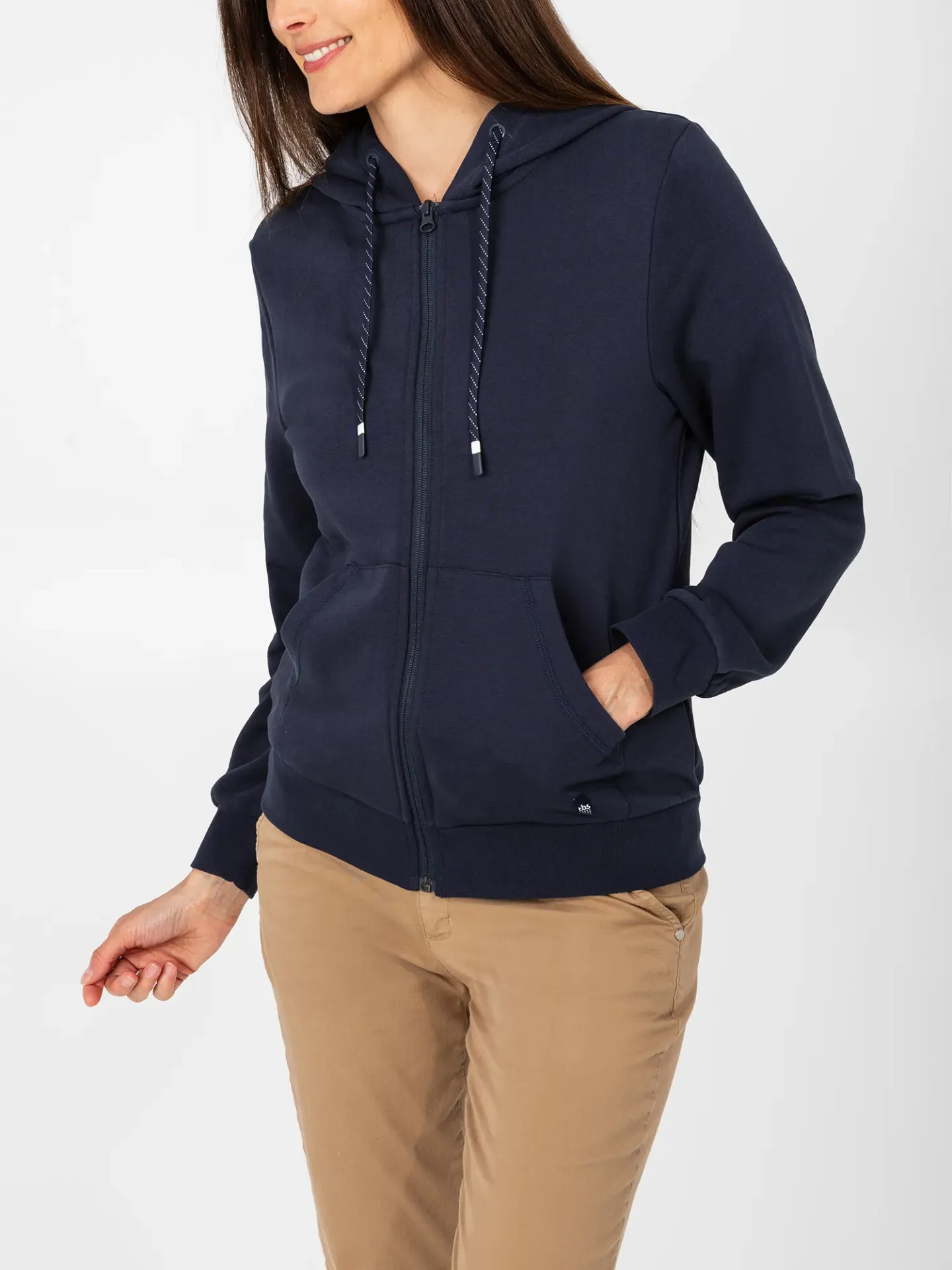 PROAZIP-SWEAT HOODED ZIPPÉ FEMME