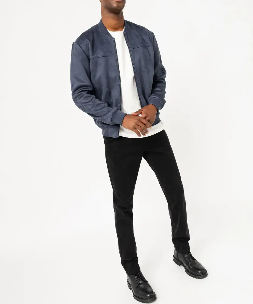 VLAFF-PANTALON CHINO HOMME NOIR