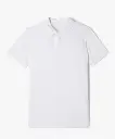 DASTIN-POLO MC UNI 2 BOUTONS JUNIOR BLANC