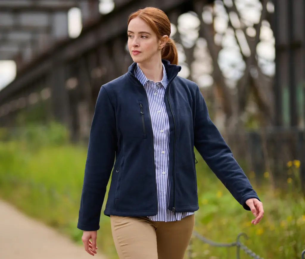 [26IMRGF628] HONESTLYW-VESTE POLAIRE FEMME (Marine, S)