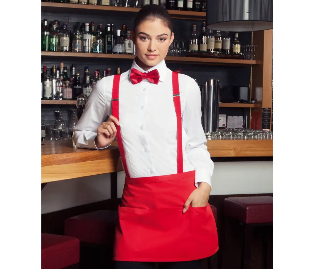 [KYBVS3] WAISTPOCKET-TABLIER COURT AVEC POCHE UNISEXE (Anthracite)