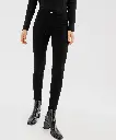 RAMBY-PANTALON COUPE SLIM FEMME NOIR