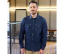 DANO-CHEMISE ML DENIM HOMME