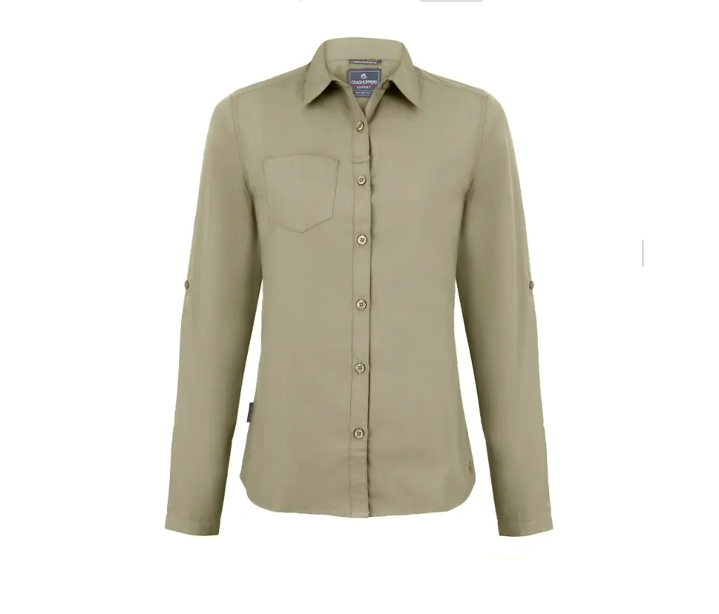 [26IMCES002] KIWO-CHEMISE ML MONO-POCHE FEMME (XS)