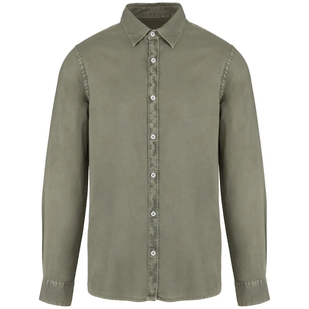 [26TONS502] NATIVO-CHEMISE ML COL CLASSIQUE HOMME (S)