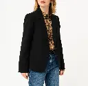 SAGAD-VESTE COSTUME COUPE CINTRÉE FEMME NOIR